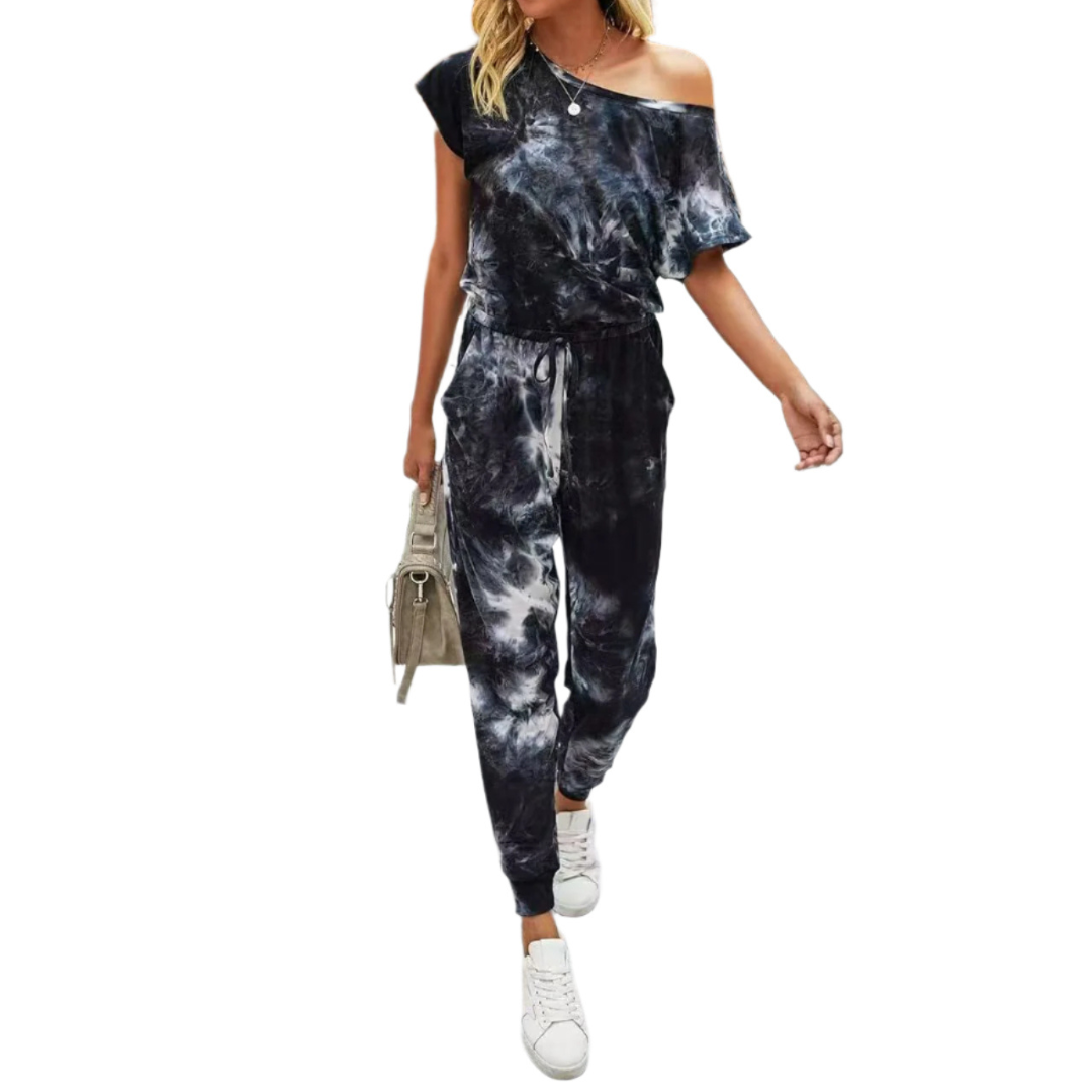 ADELFA™ – Effortless Off-Shoulder Nyári Lounge Overall