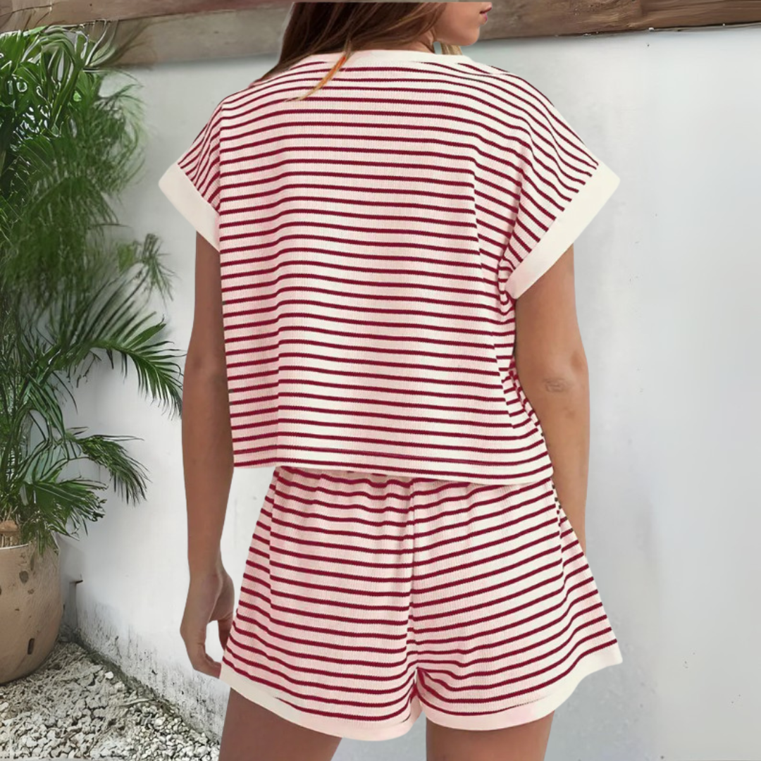 ONITY™ - Kényelmes Nyári Póló és Rövidnadrág Szett