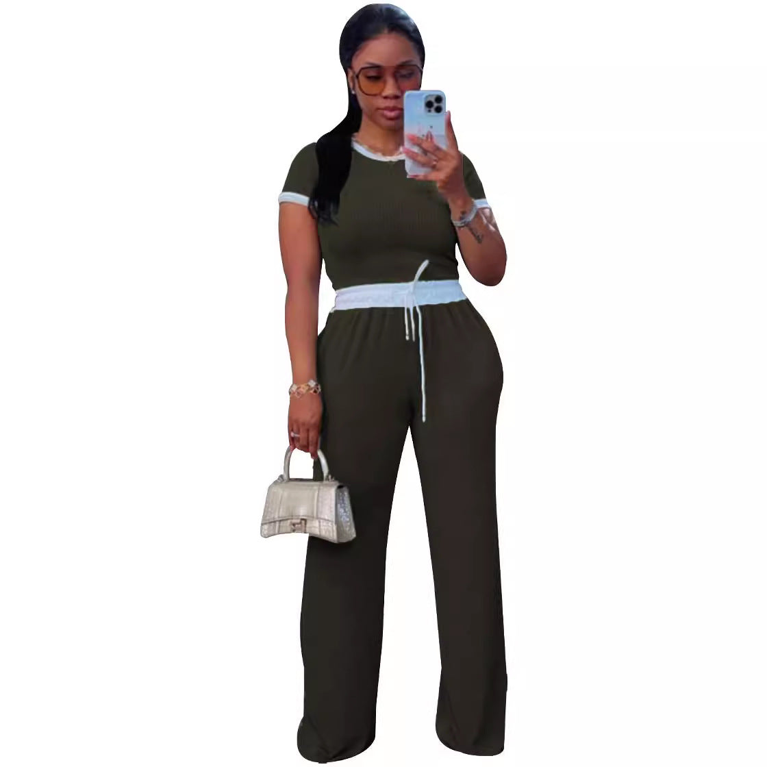 JELENA™ – Kényelmes Nyári Póló és Nadrág Szett