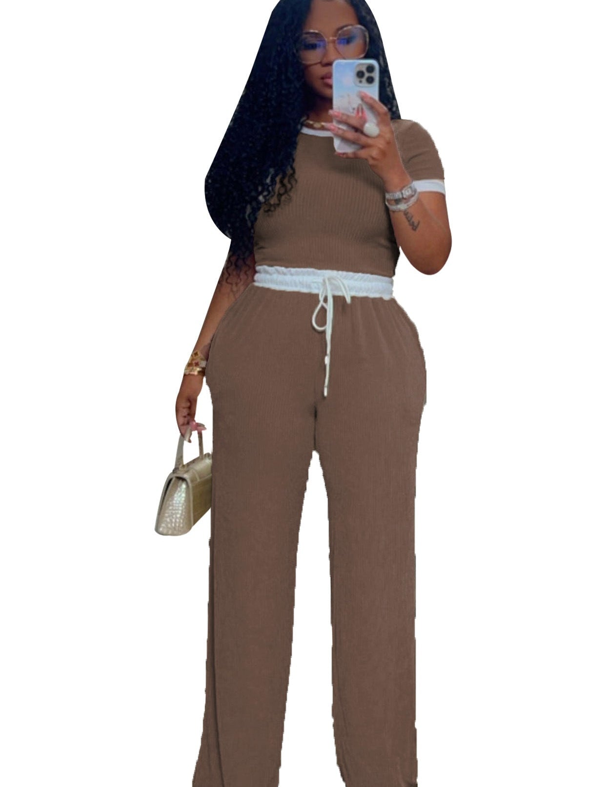 JELENA™ – Kényelmes Nyári Póló és Nadrág Szett