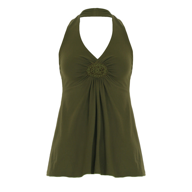 ELSATI™ – Kényelmes Alap Halter Top