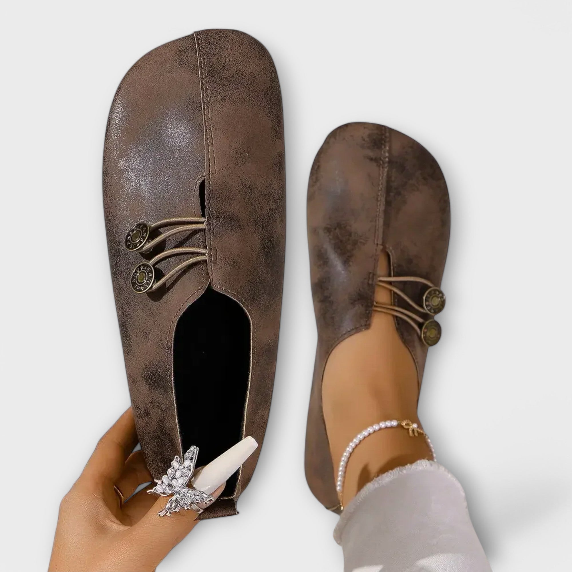Noira – Suede Loaferek