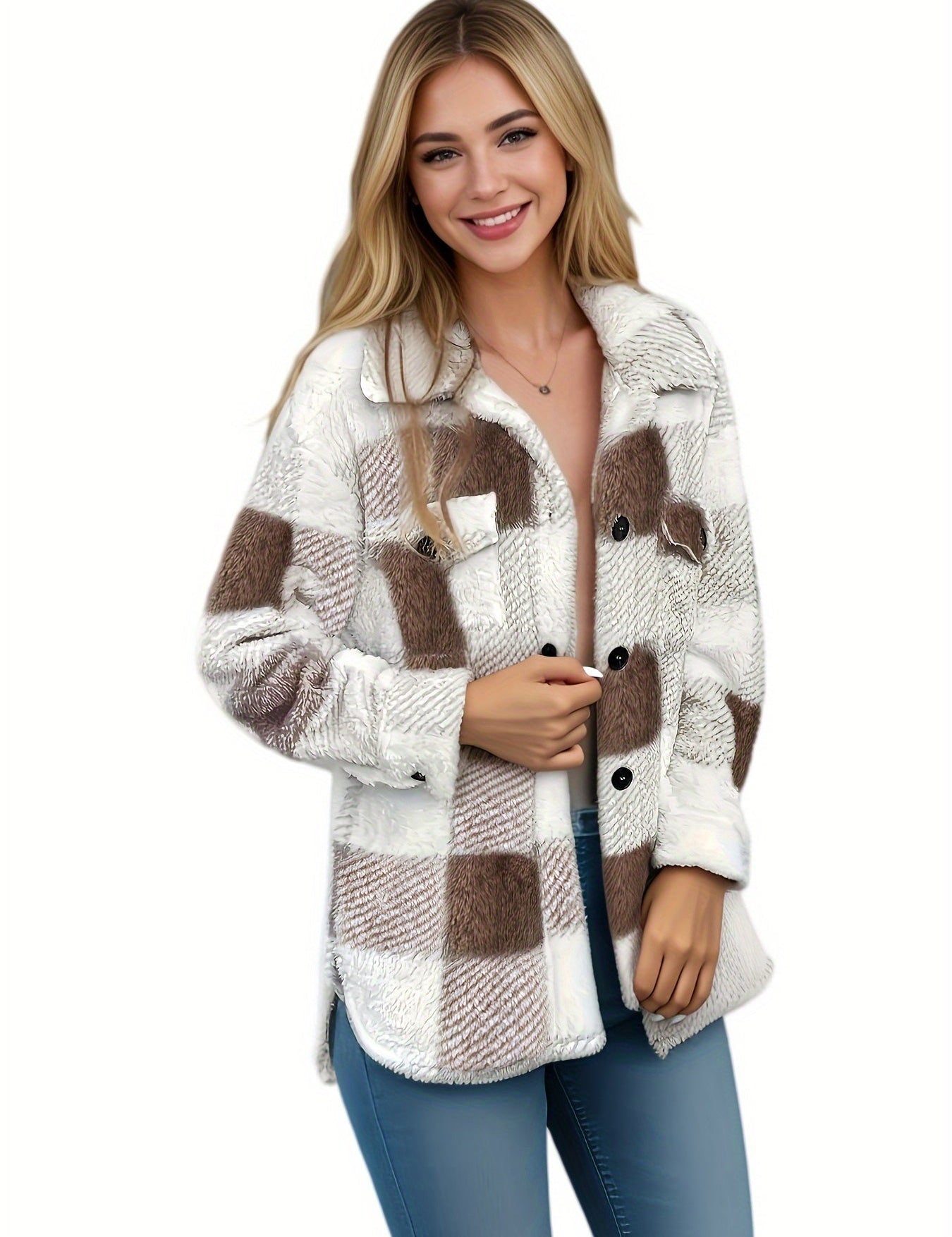 Isabella™ - Púder Rózsaszín Kényelmes Dzseki